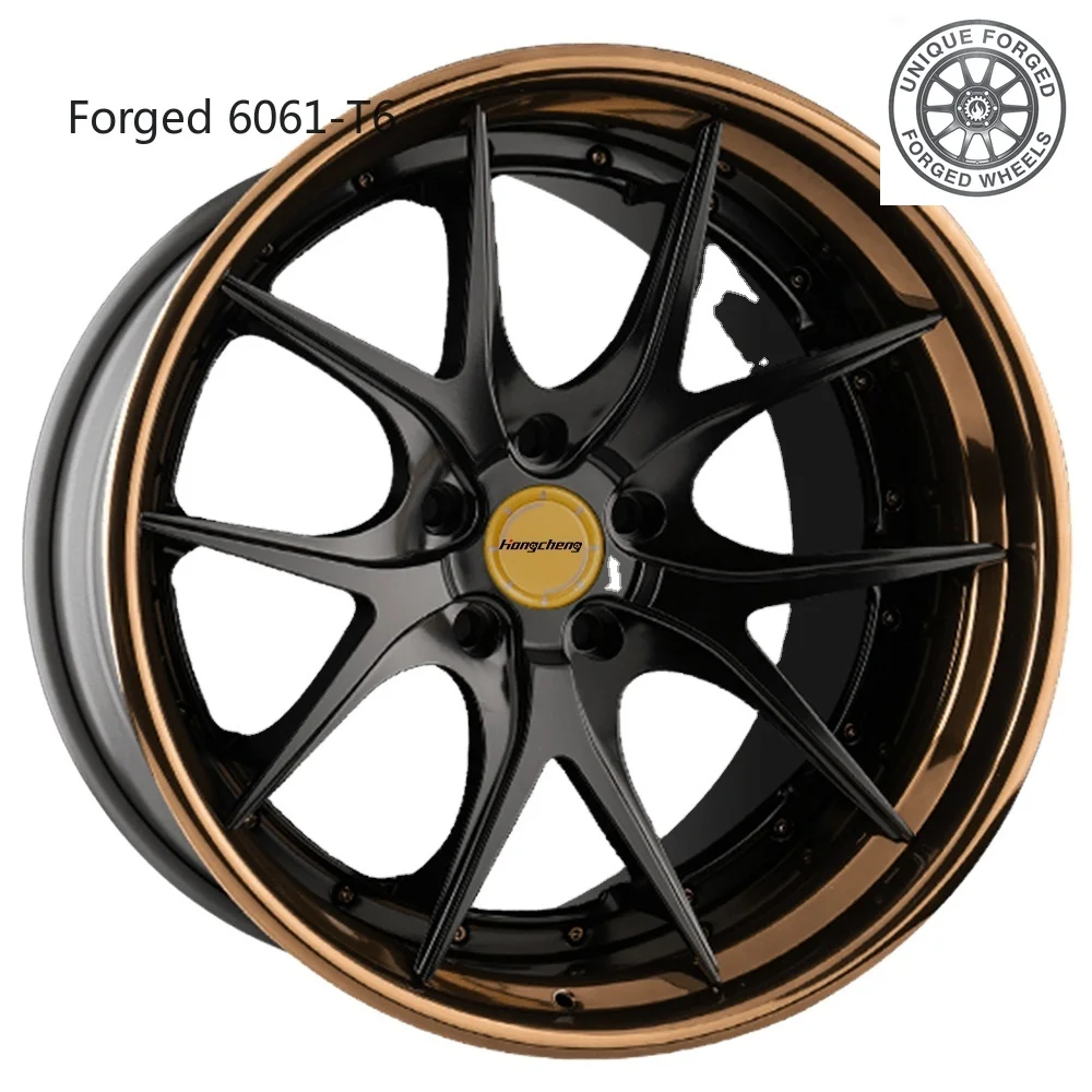 

New model of 26Custom 18-26 Inch 5x120 2-Piece Forged Aluminum Alloy Rims 50mm ET with 10mm Offset for RS4 RS6