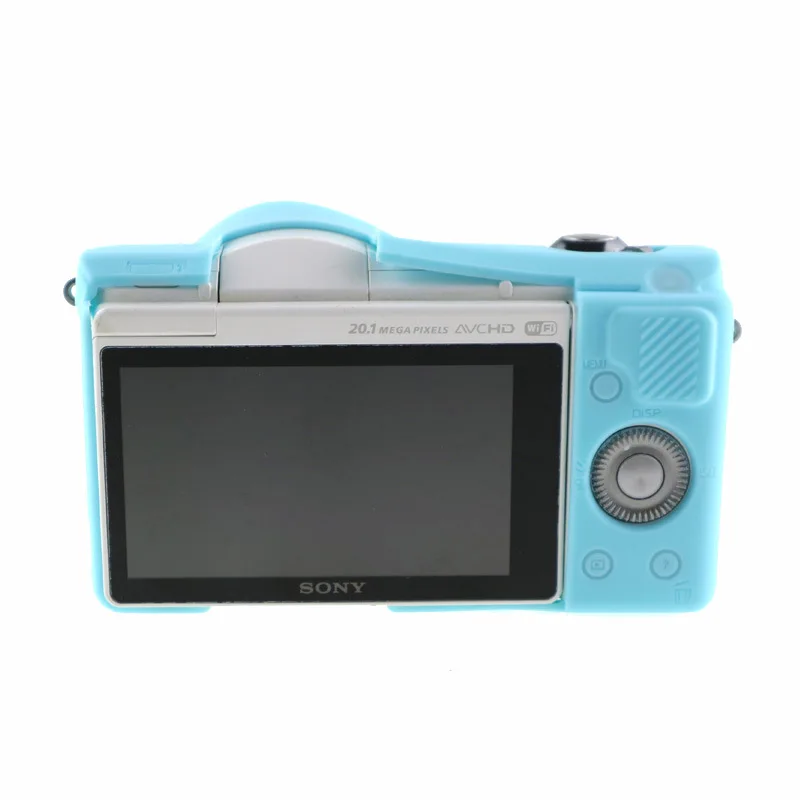 Силиконовый резиновый защитный чехол для тела для Sony Alpha A5000 A5100 A6000, защитная мягкая сумка для беззеркальной камеры