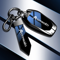 Zinc Alloy High-end Car Key Cover For Citroen C1 C2 C3 C4 C5 C6 VTS Xsara C-Crosser Berlingo Jumpy Key Bag Keychain Accessories