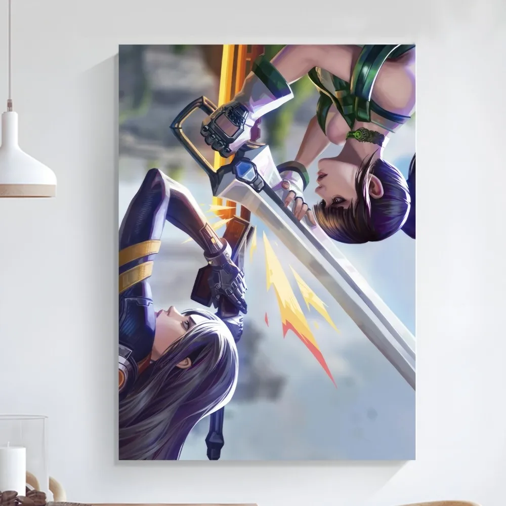 Stellar Blade Eve  07 Game Poster Art Self-adhesive Art Small Poster HD Quality Poster Wall Art Painting Study Wall Decoration