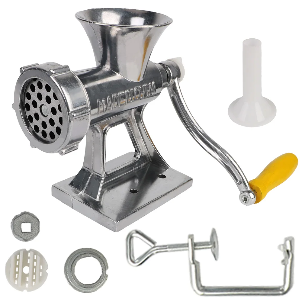 

Vegetable Chopper Manual Meat Grinder Household Grinder Kitchen Tool Multifunction Handheld Food Processor Sausage Stuffer