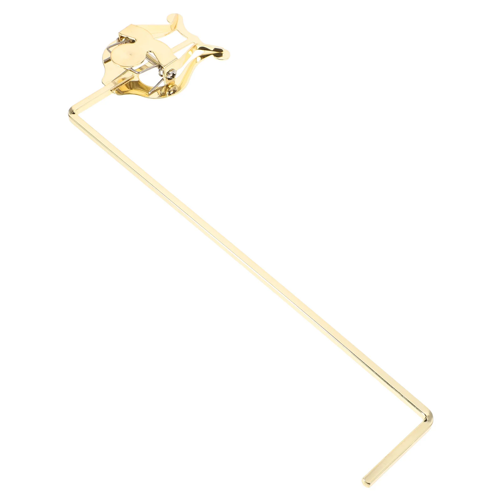 

Saxophone Music Folder Holder Lyre Clip Portable Metal Paper Clips Clarinet Clamp