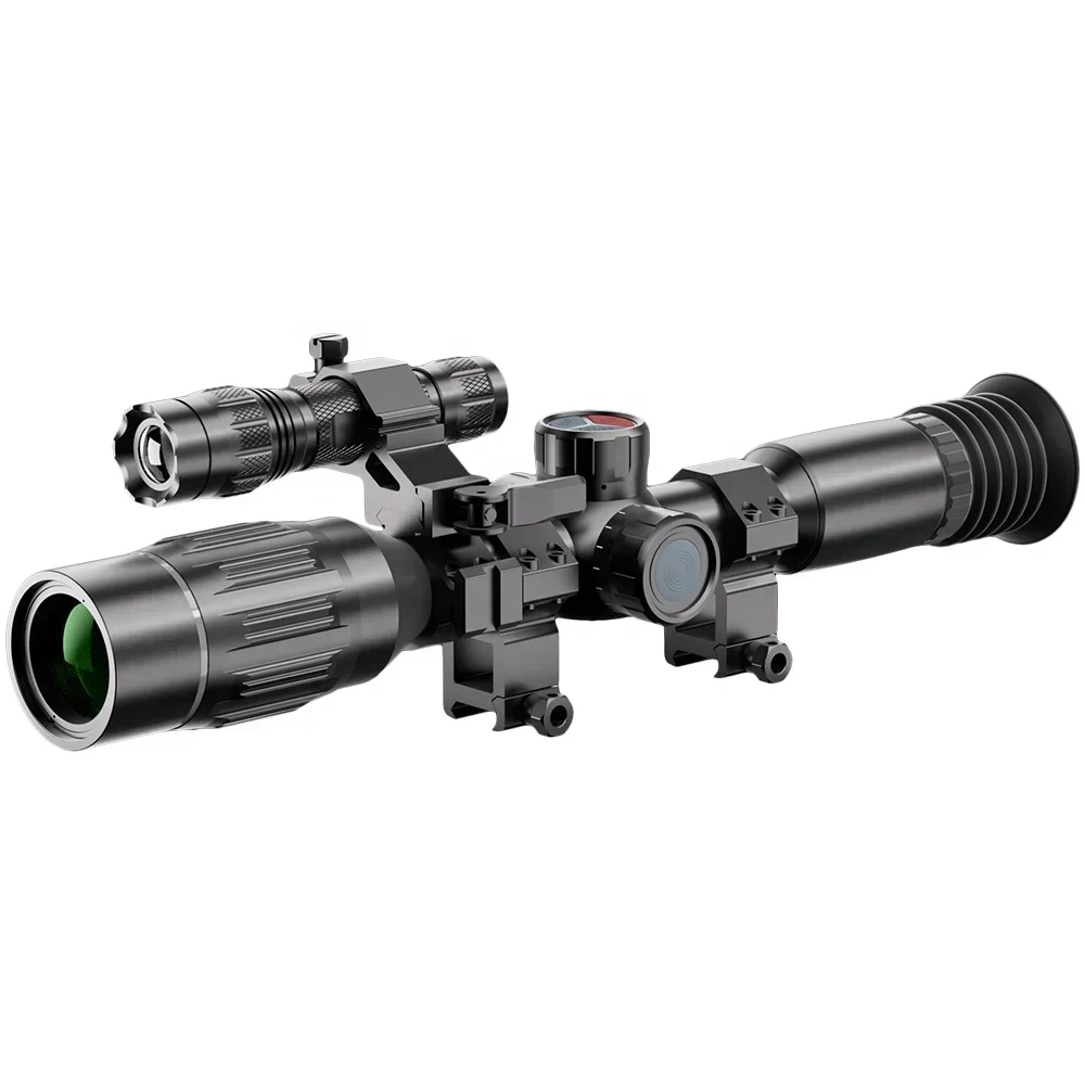 Night Vision Scope FHD 1080P IR Scope for Hunting 500 Meters Range Binocular Sight