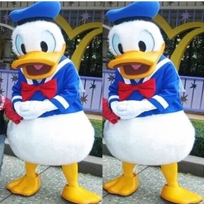 Cartoon Disney Donald Duck Cosplay Costume Mascot Set Adult Clothing Commercial Activity Advertising Activity Costumes Christmas