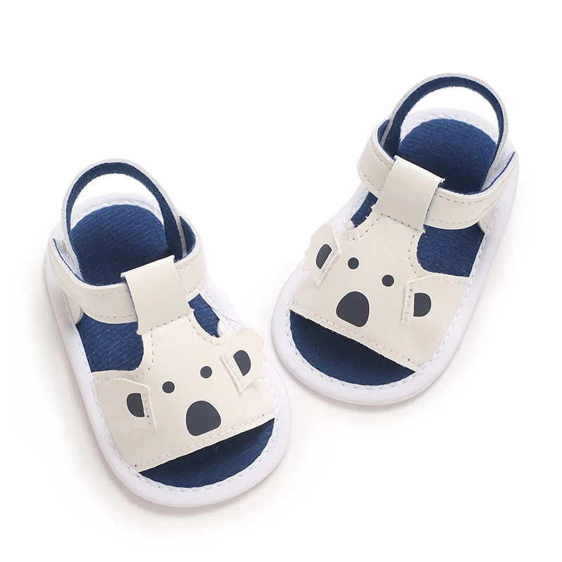 HAIZHIW Cute Cartoon 0-18M Newborn Baby Boys Summer Shoes Sandals First Walkers Newborn Shoes Casual Soft Sole Sandals