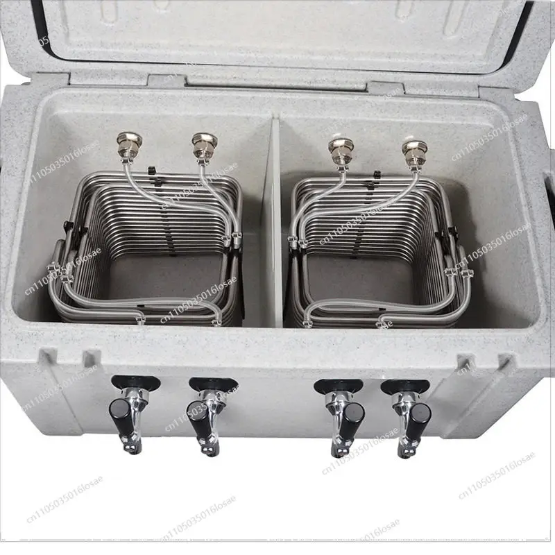 For Square Two-way Stainless Steel Cooling Coil Coil Beer Incubator Cooling Wine Pipe - view 6