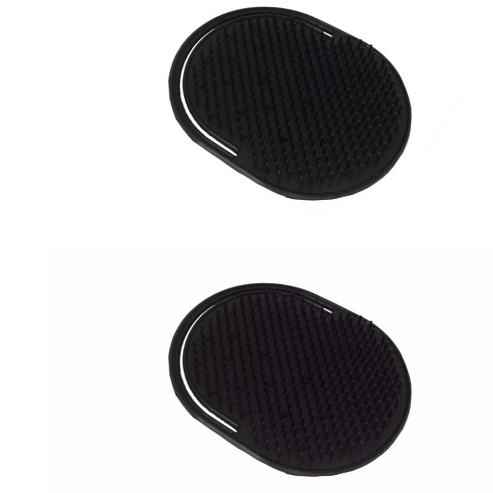

8pcs Massage Portable Mini Comb Cleaning Tool Durable Lightweight Handheld Brush For Men Women Plastic Hair Brush Head Massager