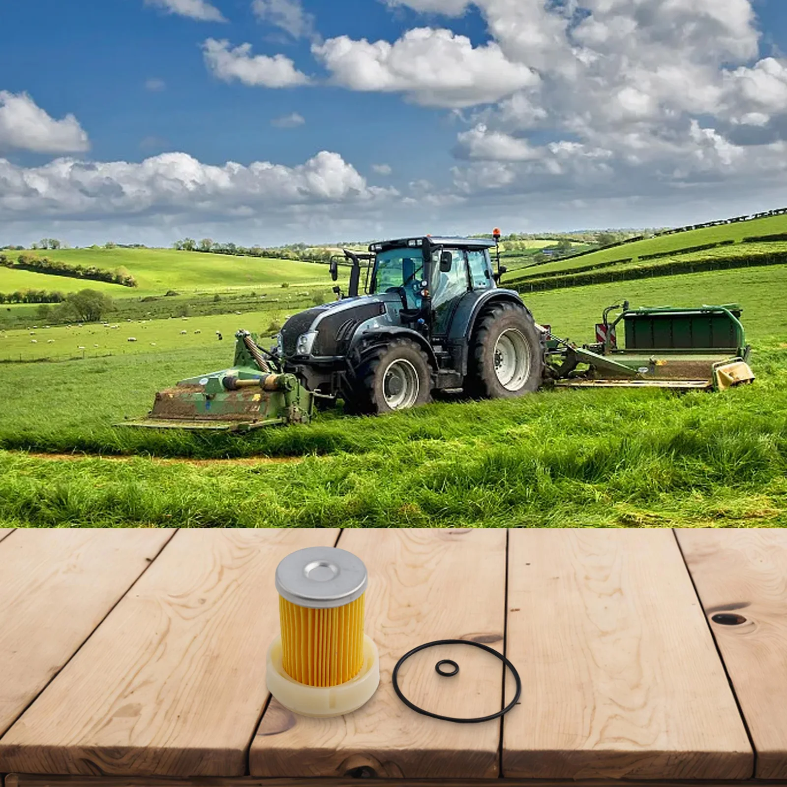 Tractor Fuel Filter Fuel Filter Maintains Fuel Health High Quality Material Keeps Engine Running Properly For B Series Tractors