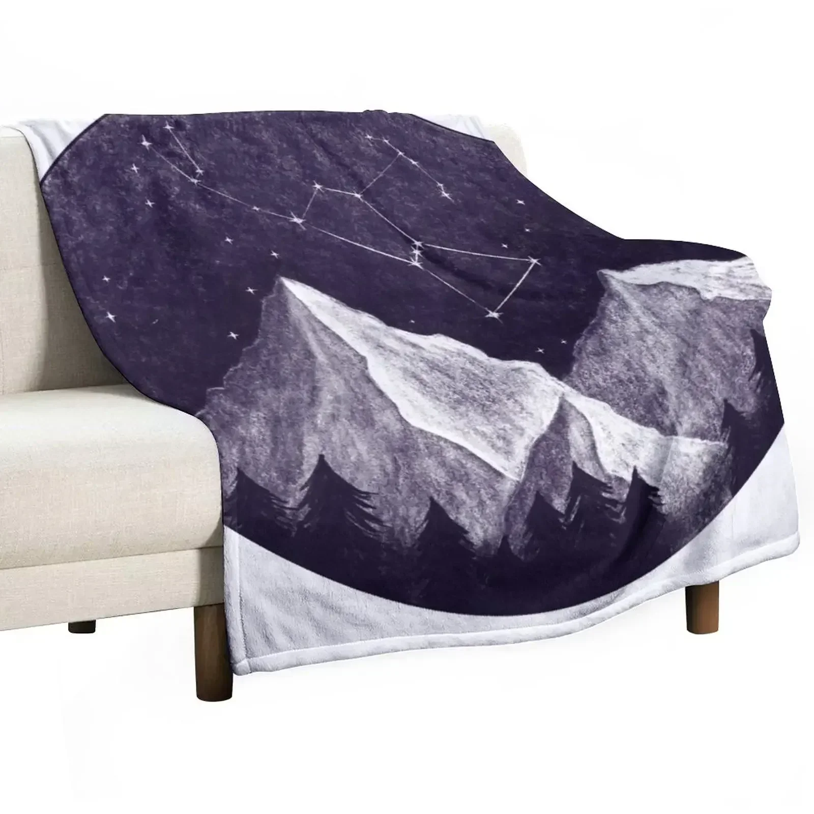 

Orion constellation Throw Blanket Sleeping Bag Decoratives Thins Flannel Blankets