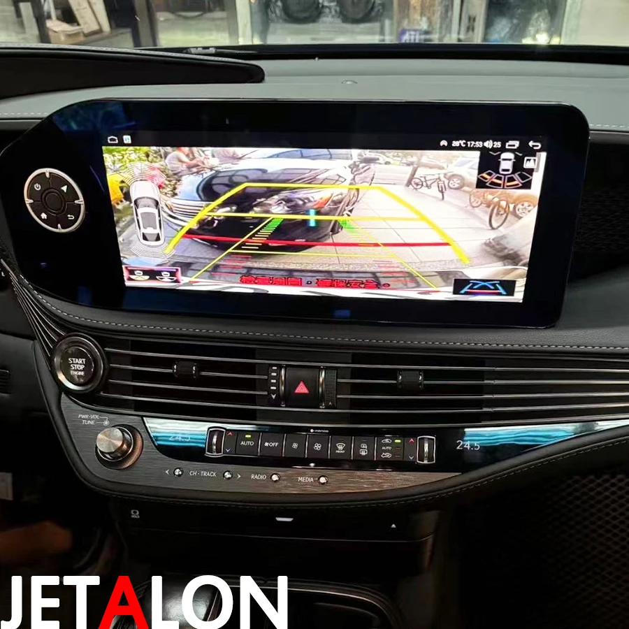 For LEXUS LS LS500 2018-2024 CarPlay Car Multimedia Video 12.3'' Android 15 Stereo Player Navigation DSP BT Car Radio