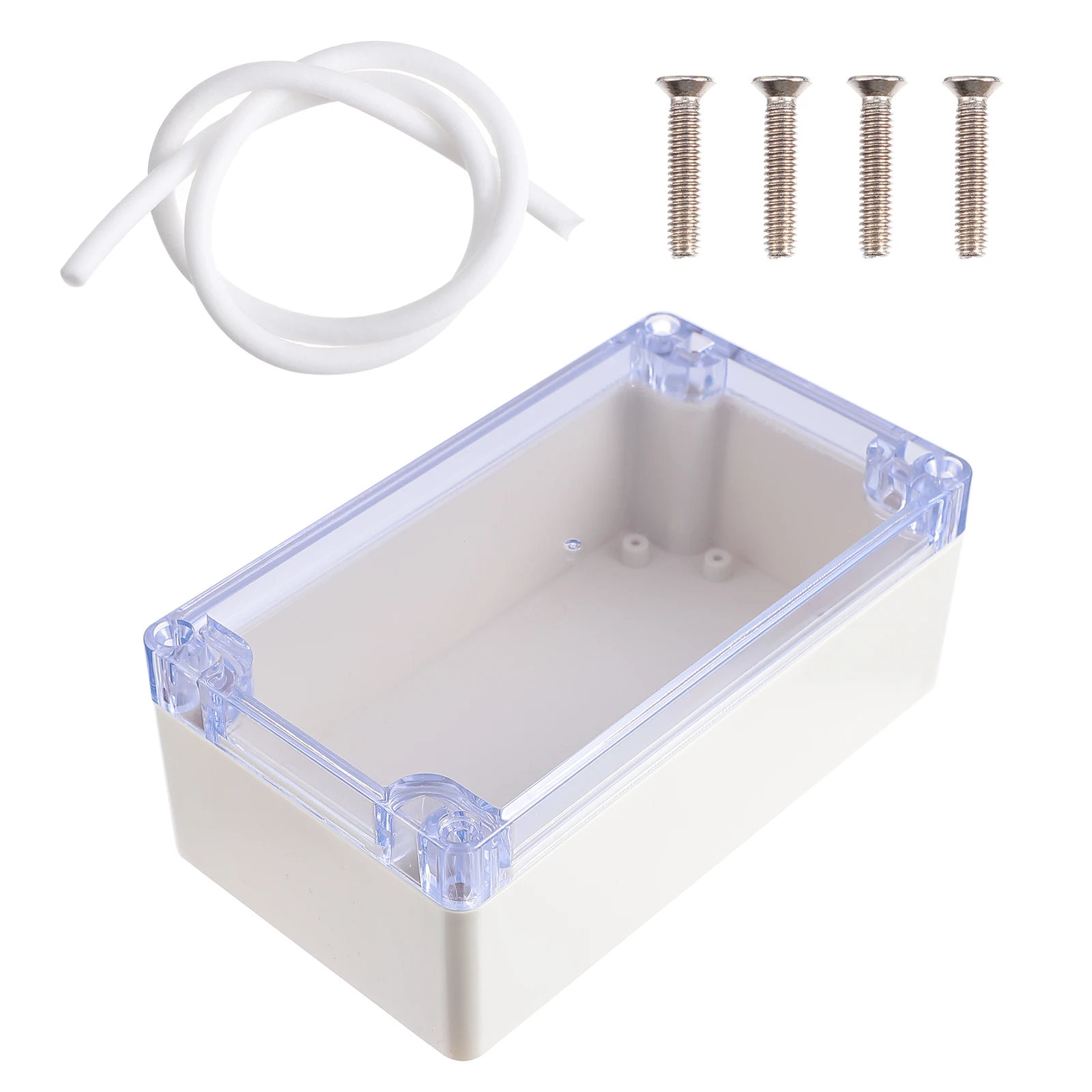 

Plastic Waterproof Box High Hardness Durable Junction Housing Project Enclosure Electronics Protection Anti Static Insulation