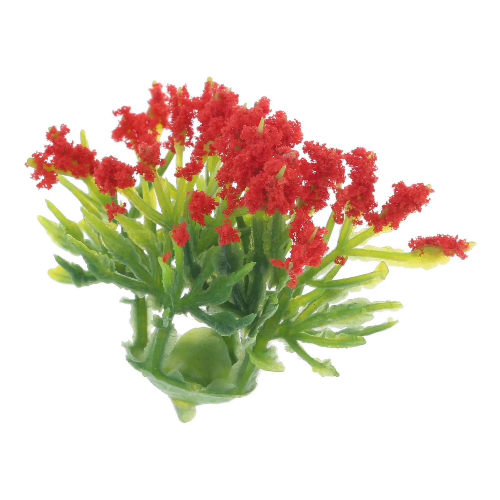 50 Pcs Mixed Model Flower Miniature Flower Cluster 3cm/5cm Plastic Train Railway Model Architectural Model Landscape Decoration