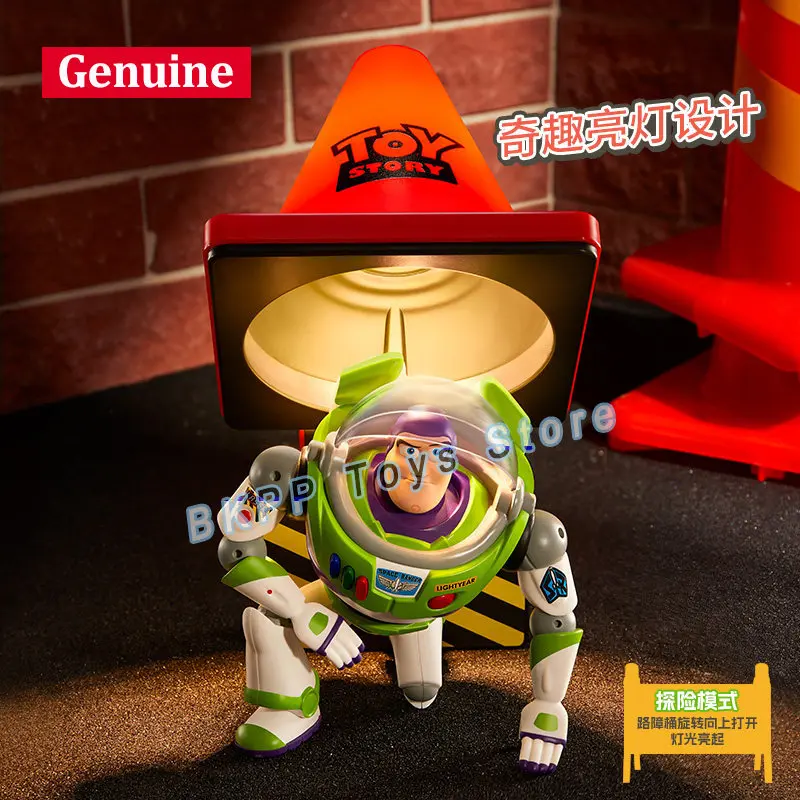 

Disney Buzz Lightyear Night Light Roadblock Lamp Decorative Figurine Toy Story Collectible Ornament Birthday Gift For Adult