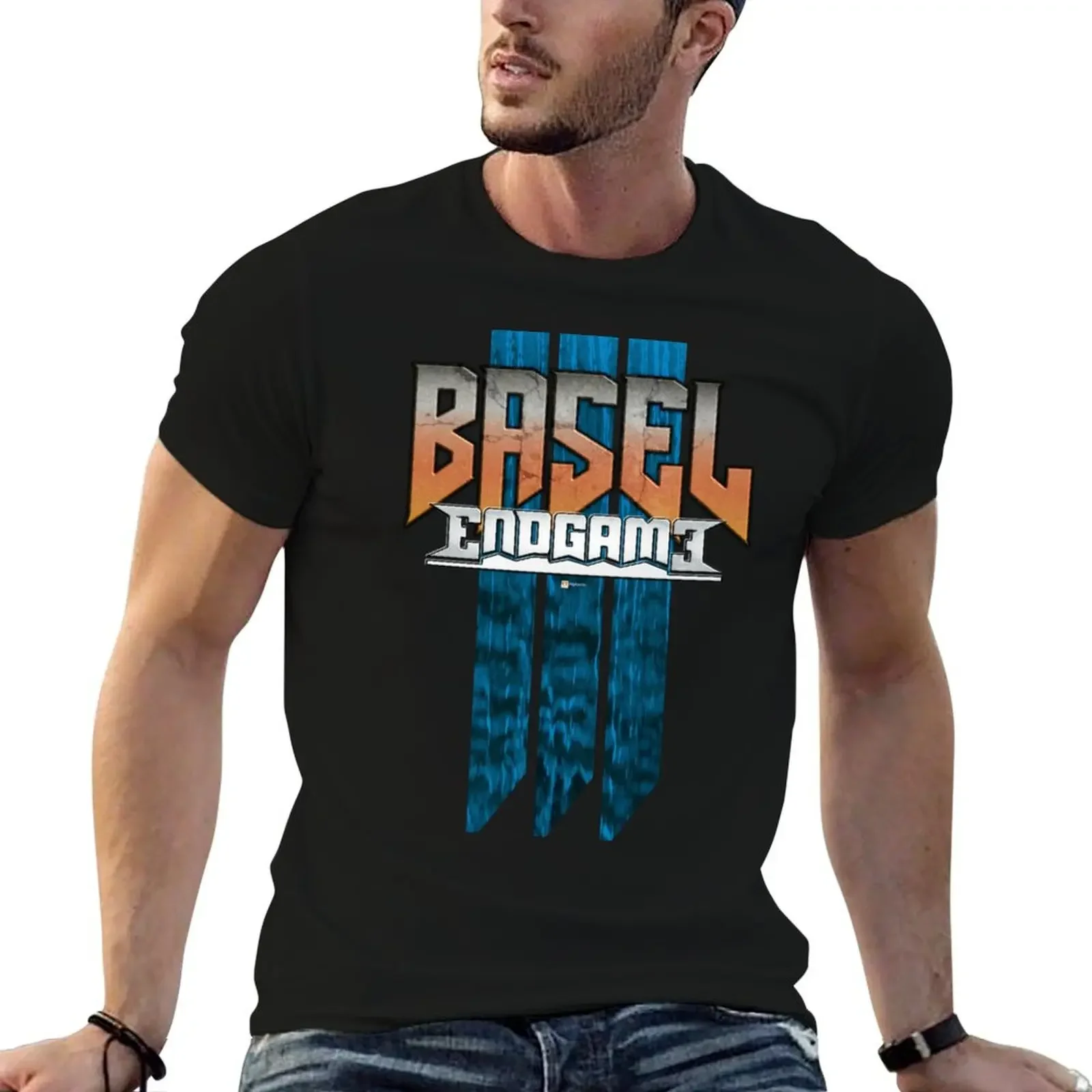 Basel III: Endgame T-Shirt oversizeds sublime graphic t shirts men workout shirt