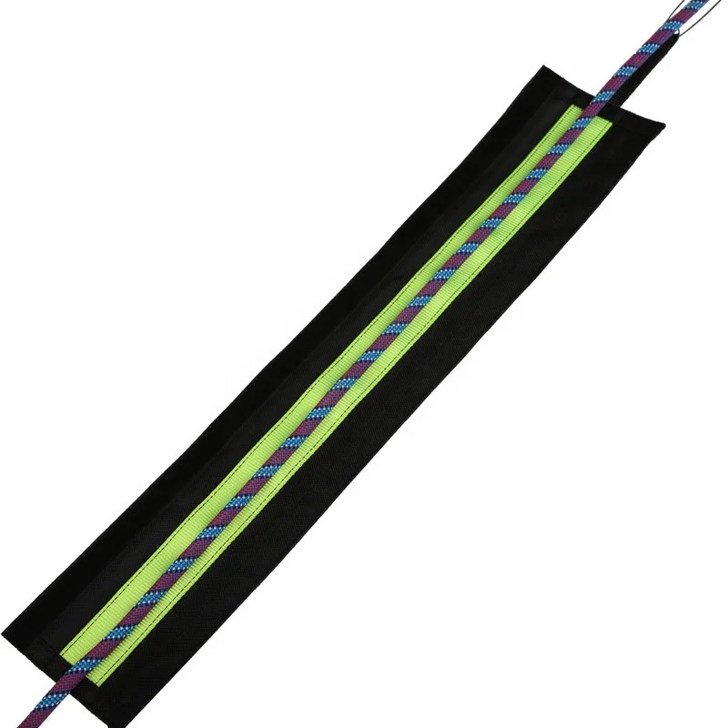 XINDA 1mm Durable Polyester Climbing Rope Protector Sleeve Anti-friction Edge Protection for Casual and Tour Outdoor Activities