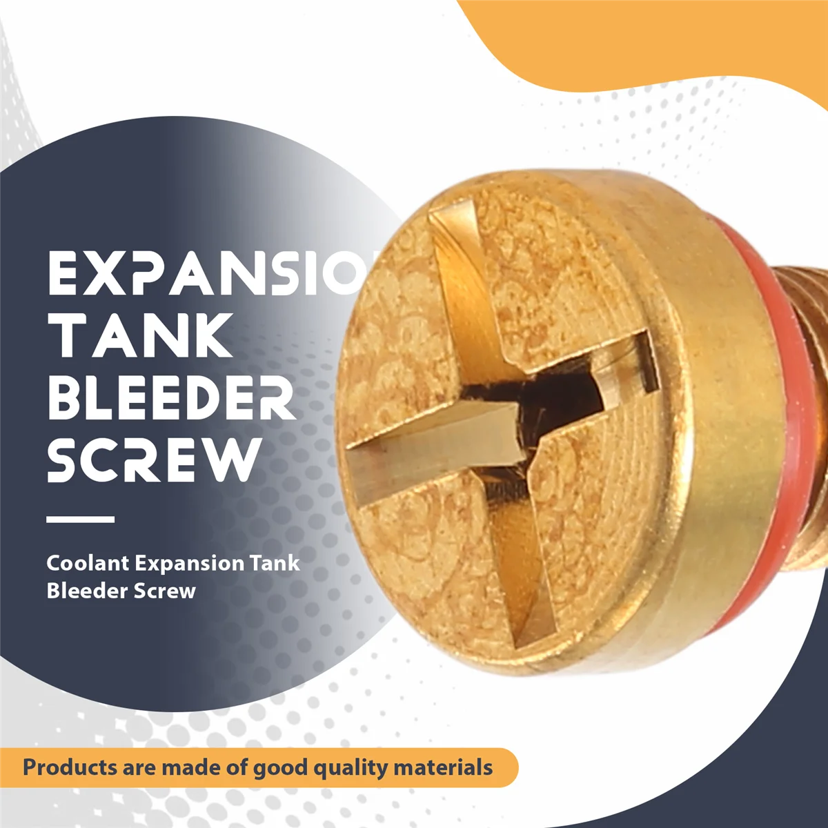 АТ77 17111712788   Винт для прокачки расширительного бачка перелива охлаждающей жидкости радиатора золотого цвета для BMW E36 E39 E46 и т. д.