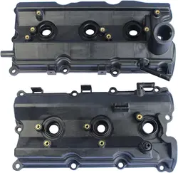 New Left & Right Engine Valve Covers Replacement For 350Z 2003-2006 G35 V6 3.5L VQ35DE Replaces 13264-AM610, 13264-AM600