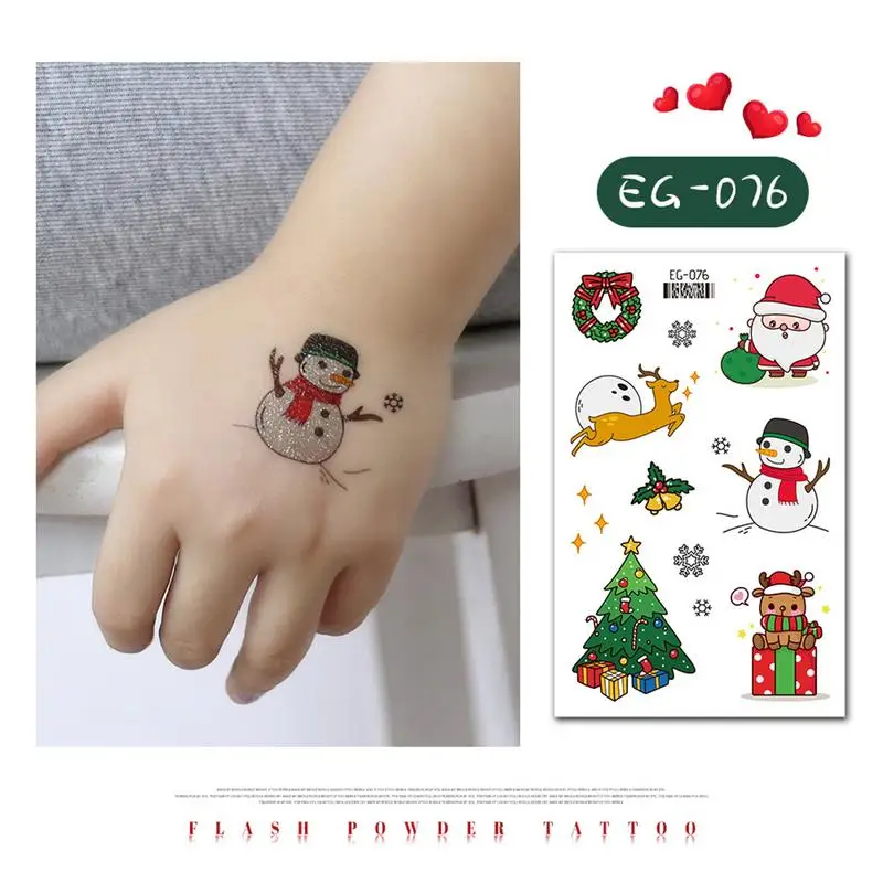 Rub On Transfer Stickers Cute Cartoon Water Stickers Transfer Decal 12 Sheets Christmas Decor Elegant Water Decals For Body