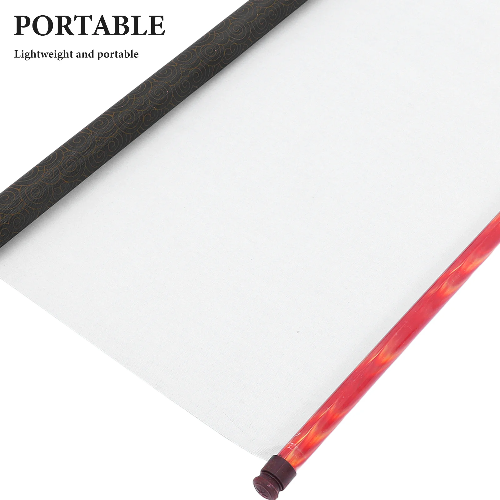 Portable Chinese Calligraphy Water Writing Cloth Mat Reusable for Beginners Students Daily Practice Wall Scroll