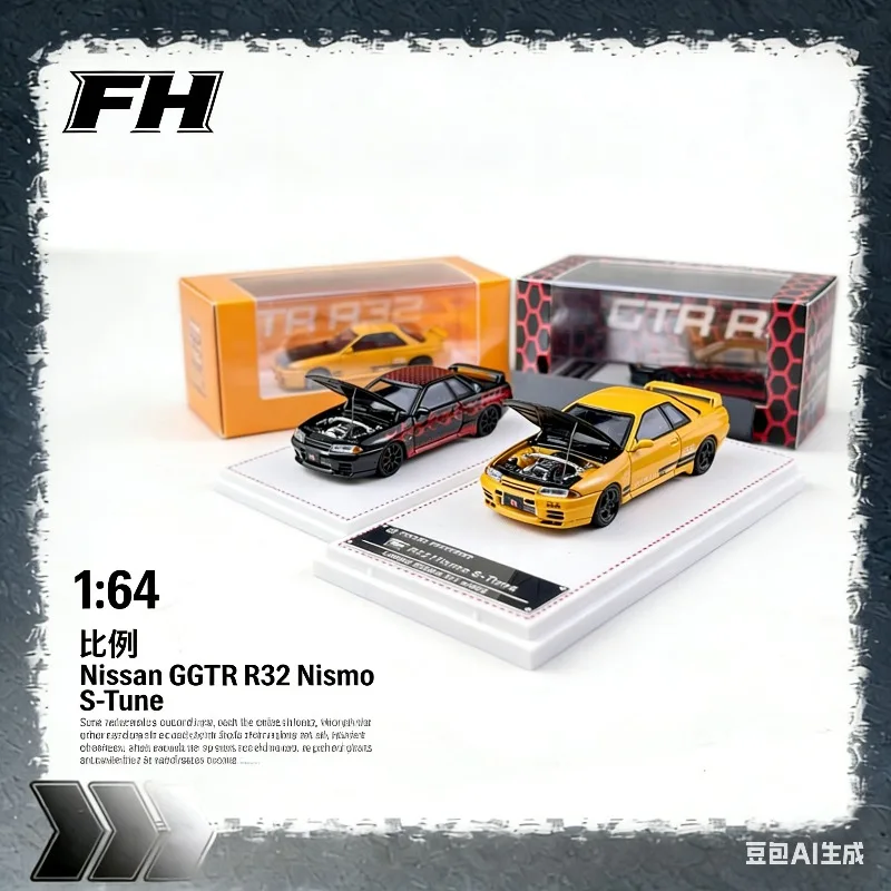 

Модель автомобиля Nissan GT-R R32 Nismo S-Tune Skyline из сплава, масштаб 1:64, игрушка для мальчиков, коллекционный предмет для взрослых, предмет декора.