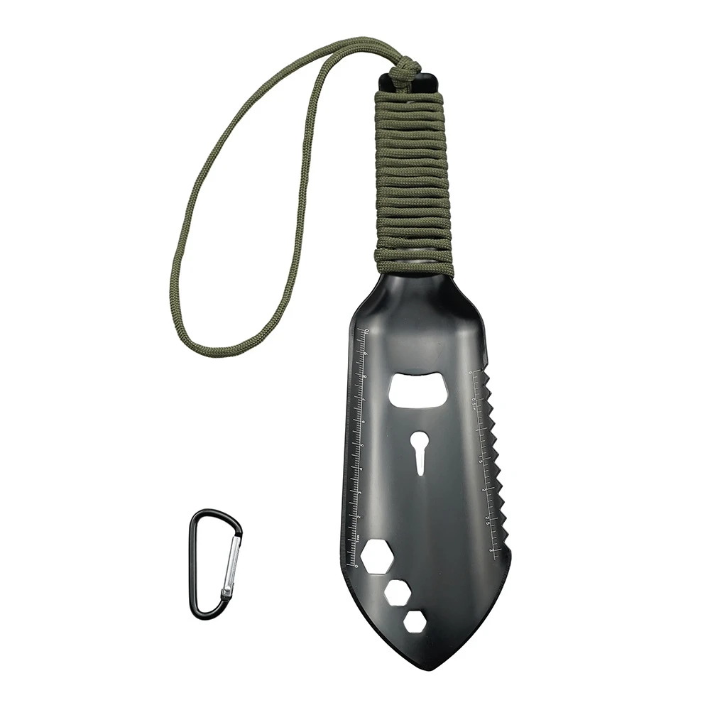 Outdoor Tools Garden Shovel Survival Multi Tool Weeder With Sawtooth Hex Wrench Ruler Digging Trowel Knife Gardening Bonsai