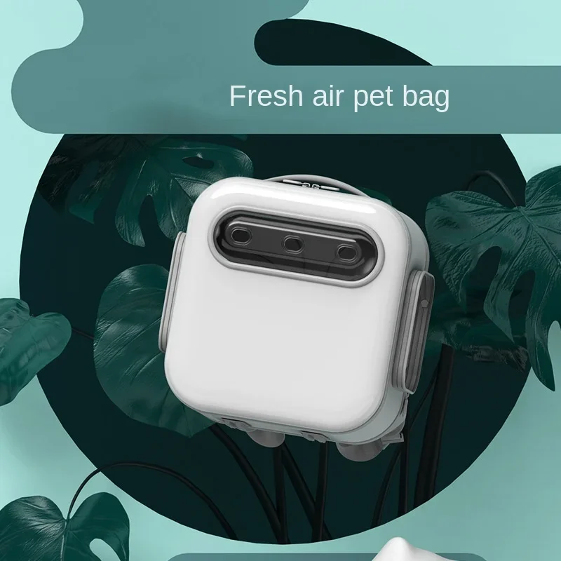 Cat and Dog Pet Bag Outdoor Travel Pet Backpack Cat Bag Transparent Breathable Convenient Pet Backpack