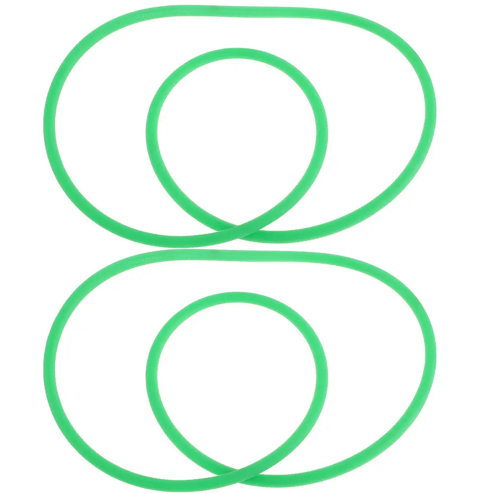 

Комплект из 2-х круглых ремней для сушильной машины, бесшовные полиуретановые O-образные ремни, плавная работа, широкая совместимость, ремонтный комплект для обслуживания сушильных машин