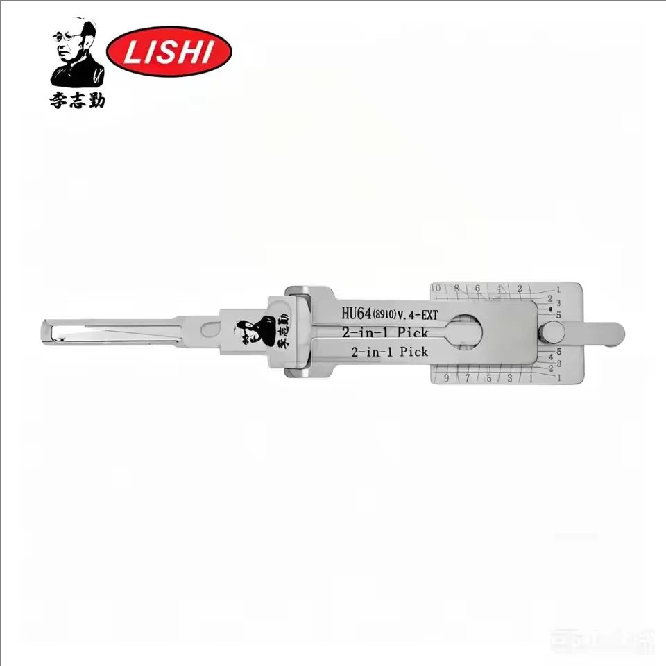 2026 NEW ORIGINAL AUTOMOTIVE Lishi HU64+8910 V4 2-in-1 CAR Decoder tool