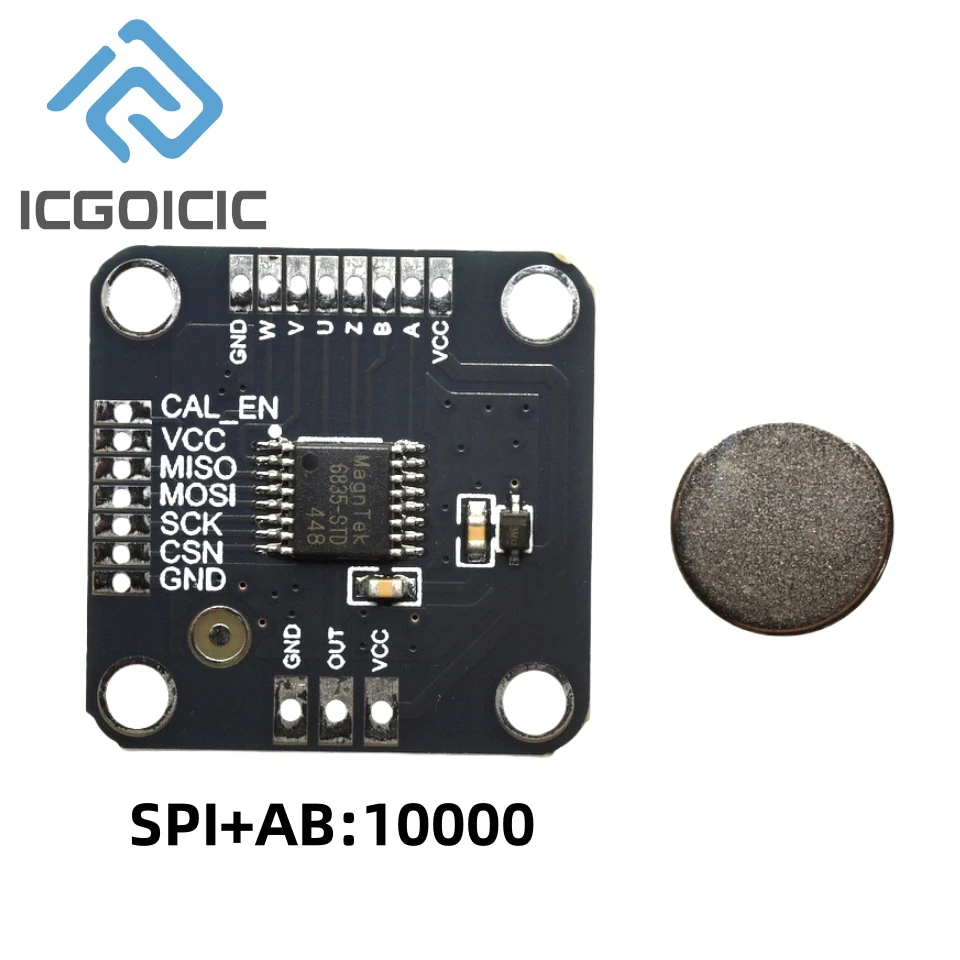 MT6835 21-Bit Magnetic Encoder Module for Brushless Motor – PWM