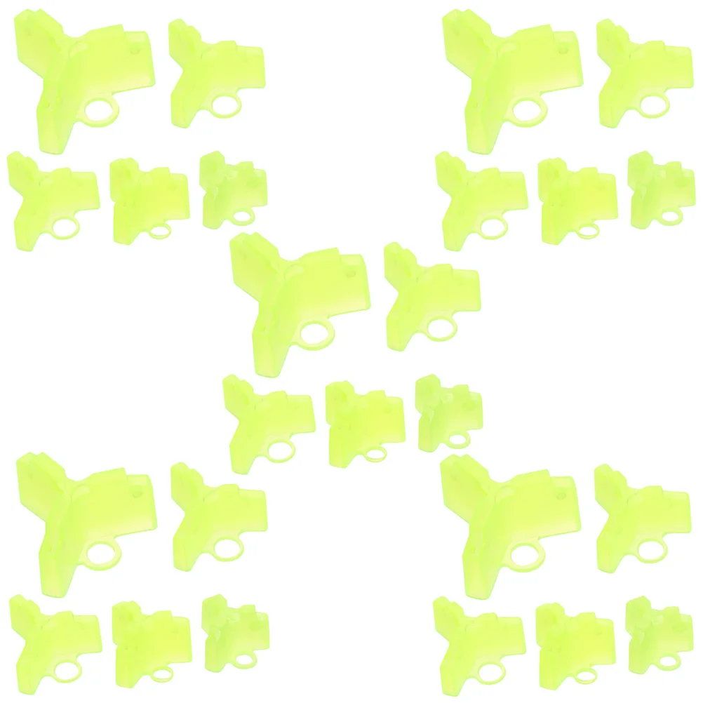 250pcs Fishing Hook Covers Safety Bonnet Protective Guard Portable Hat Yellow 1 5# Each Anti Scratch