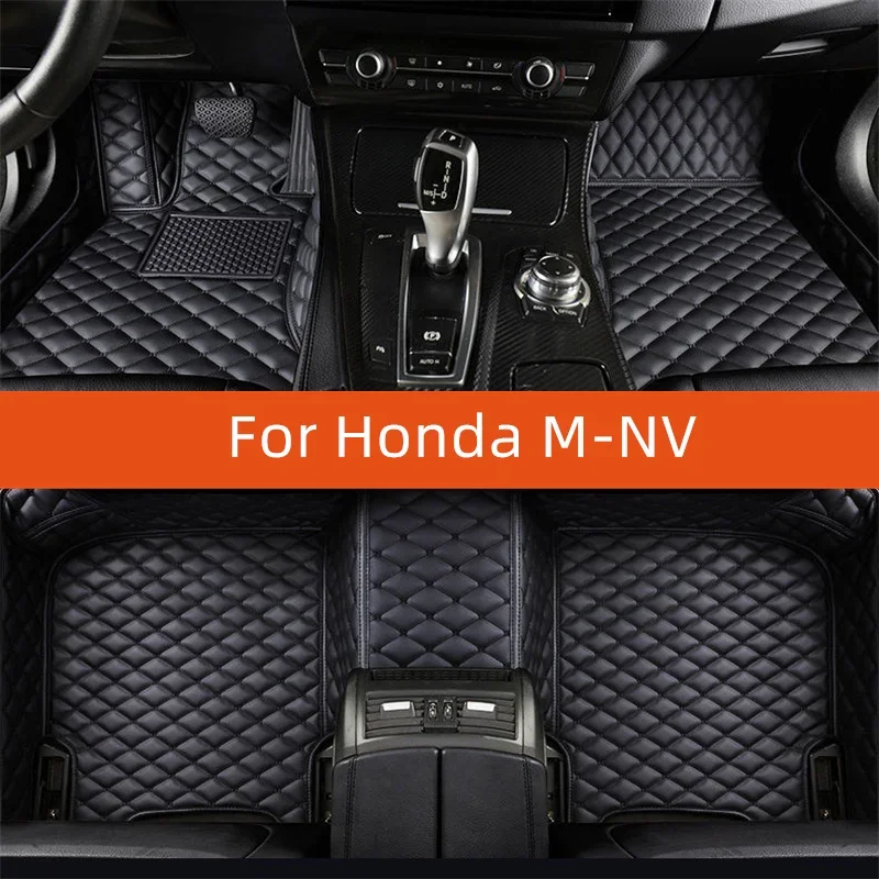 Custom Leather Car Floor Mat For Honda M-NV 2020 2021 2022 2023 2024 2025 2026 2027 2028 Car Mat Interior