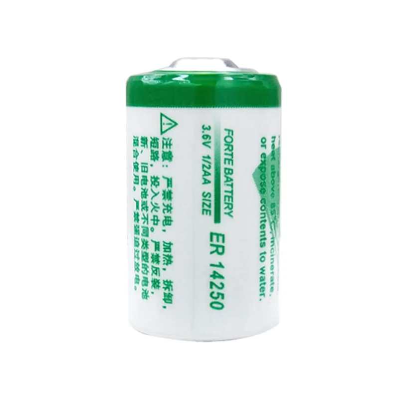 

FORTE ER14250 1/2AA Disposable Lithium Battery 3.6V Wireless Temperature Probe Delta PLC Programmer Non-rechargeable