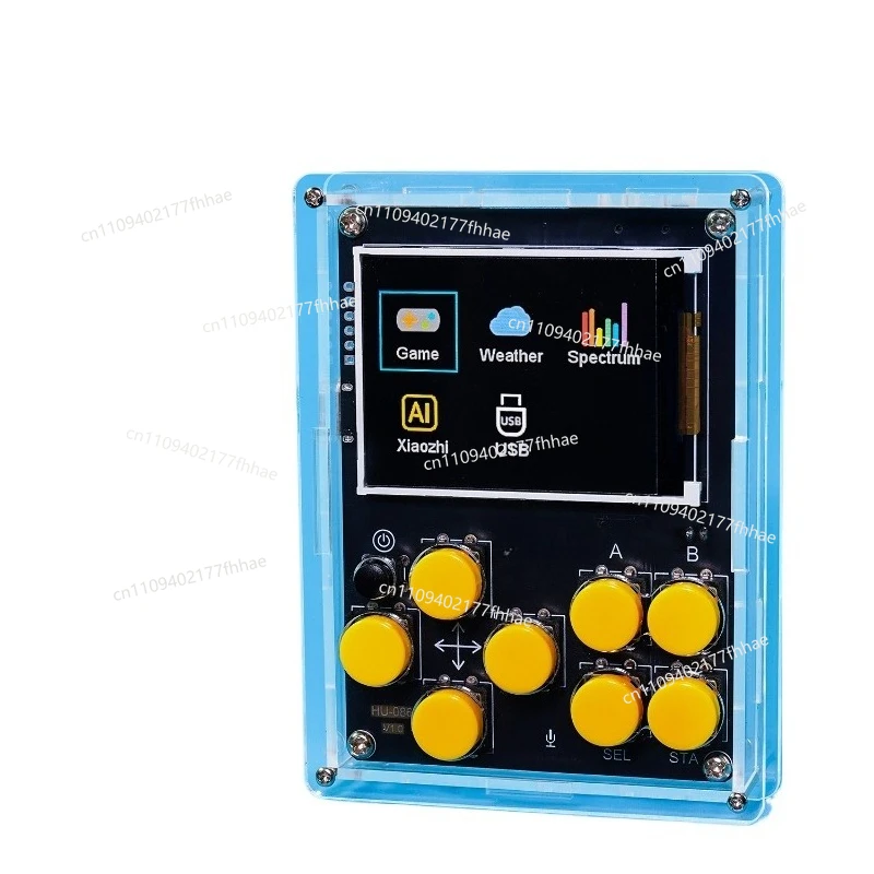 Game Console Electronic DIY Kit Multifunctional Handheld Clock Music Spectrum Xiaozhi AI Robot Welding Practice