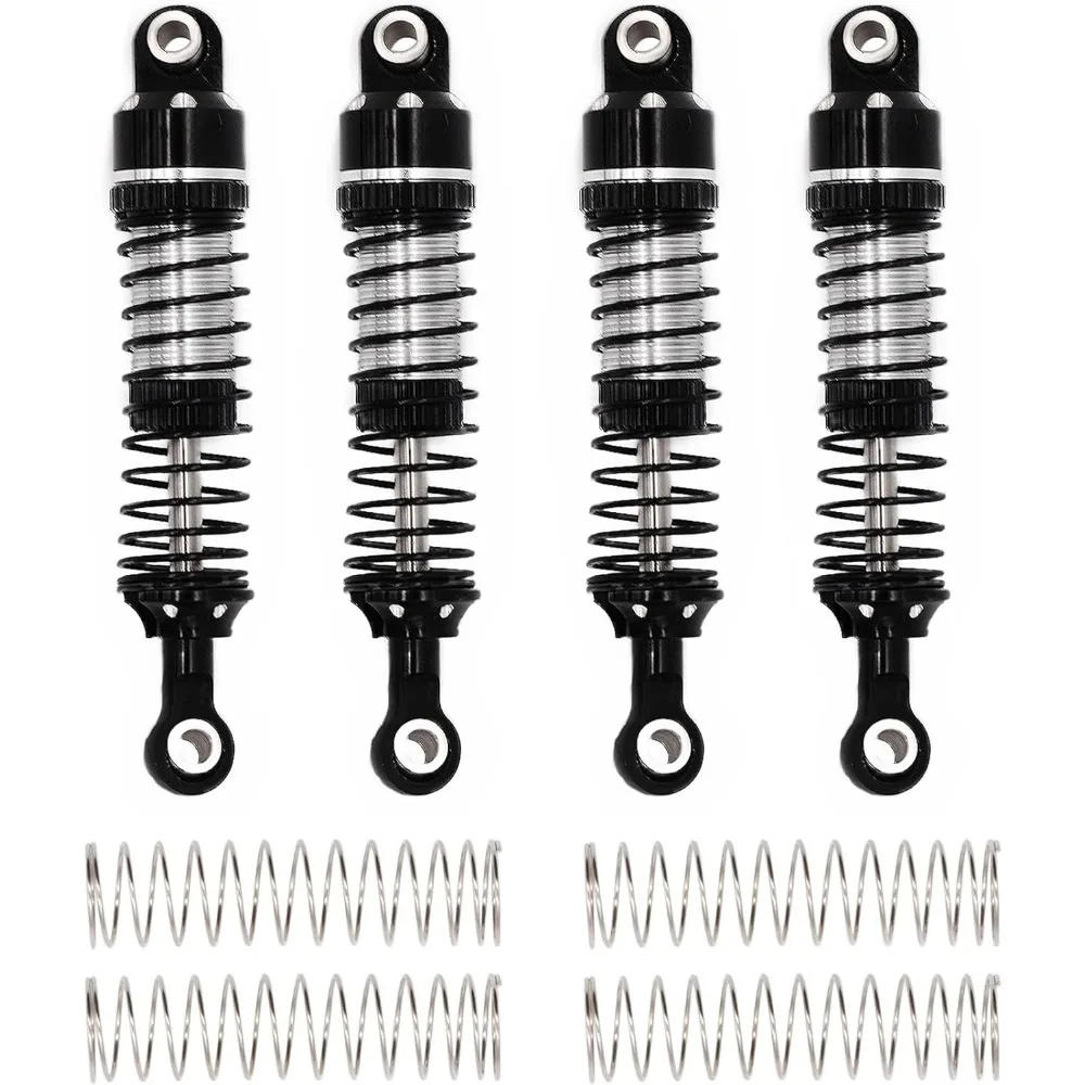 

AMK TRX4M Shocks 52mm Metal Adjustable Absorber Springs Hydraulic Threaded Damper for 1/18 RC Crawler TRX4M Upgrades