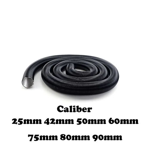 자동차 캠핑 차량용 에어 디젤 히터 파이프 호스, 내경 스트레칭 길이 100cm 500cm, 25mm, 42mm, 50mm, 60mm, 75mm, 80mm, 90mm 