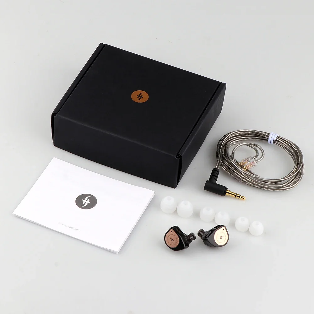 سماعات أذن ديناميكية مزدوجة التجويف مقاس 10 مم وLCP ذات غشاء كريستالي