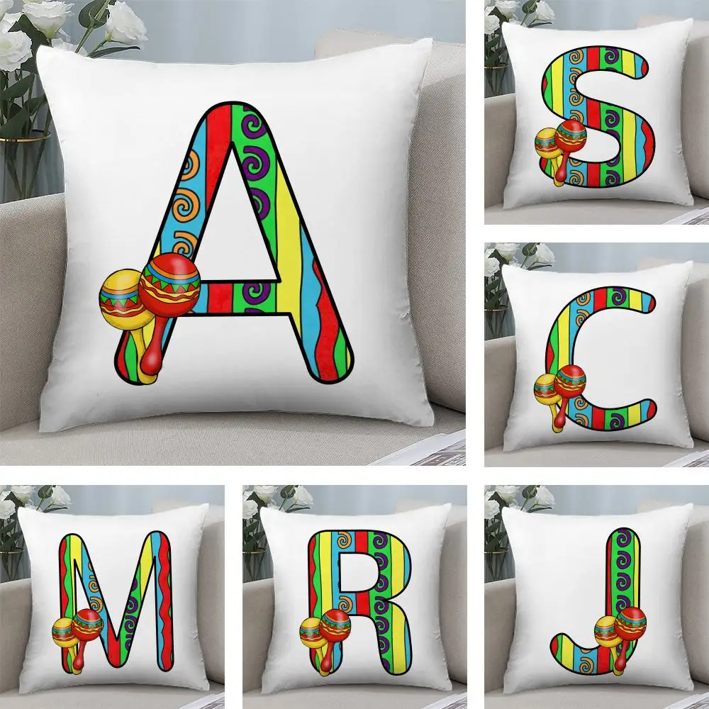 Mexico May 5th Cinco de Mayo Cushion Cover Plush Fabric Soft Double-Sided Printed Sofa Warm Winter Home Child Gift Pillow Case