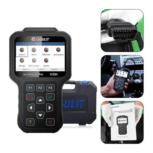 CGSULIT Multi SC880 24 Volts Truck Scanner Machine Heavy Duty Auto Diagnostic Tool