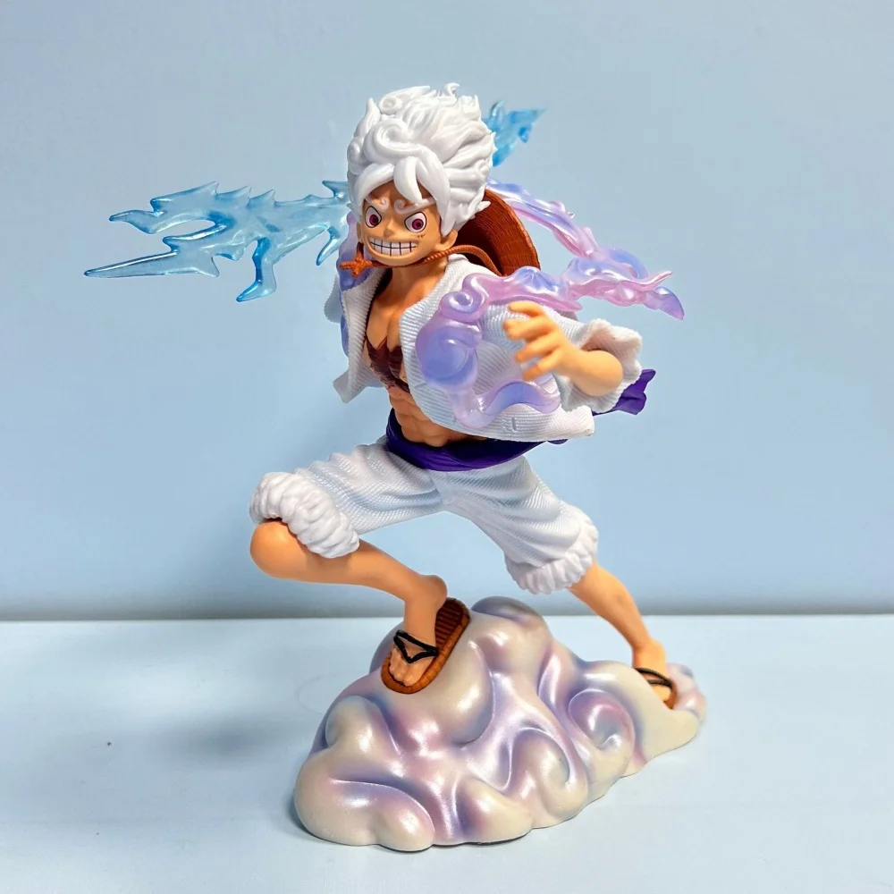 Figura de Acción Coleccionable de PVC de Monkey·D·Luffy, Dios del Sol, Quinta Marcha, Pisando las Nubes, del Anime One Piece, 20CM