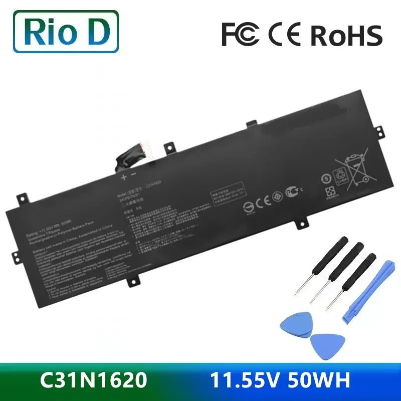 C31N1620 Laptop Battery for Asus ZenBook UX430 UX430UA UX430UN UX430UQ UX430UQ-GV015T PRO PU404 PU404UF 11.55V 50WH  Notebook