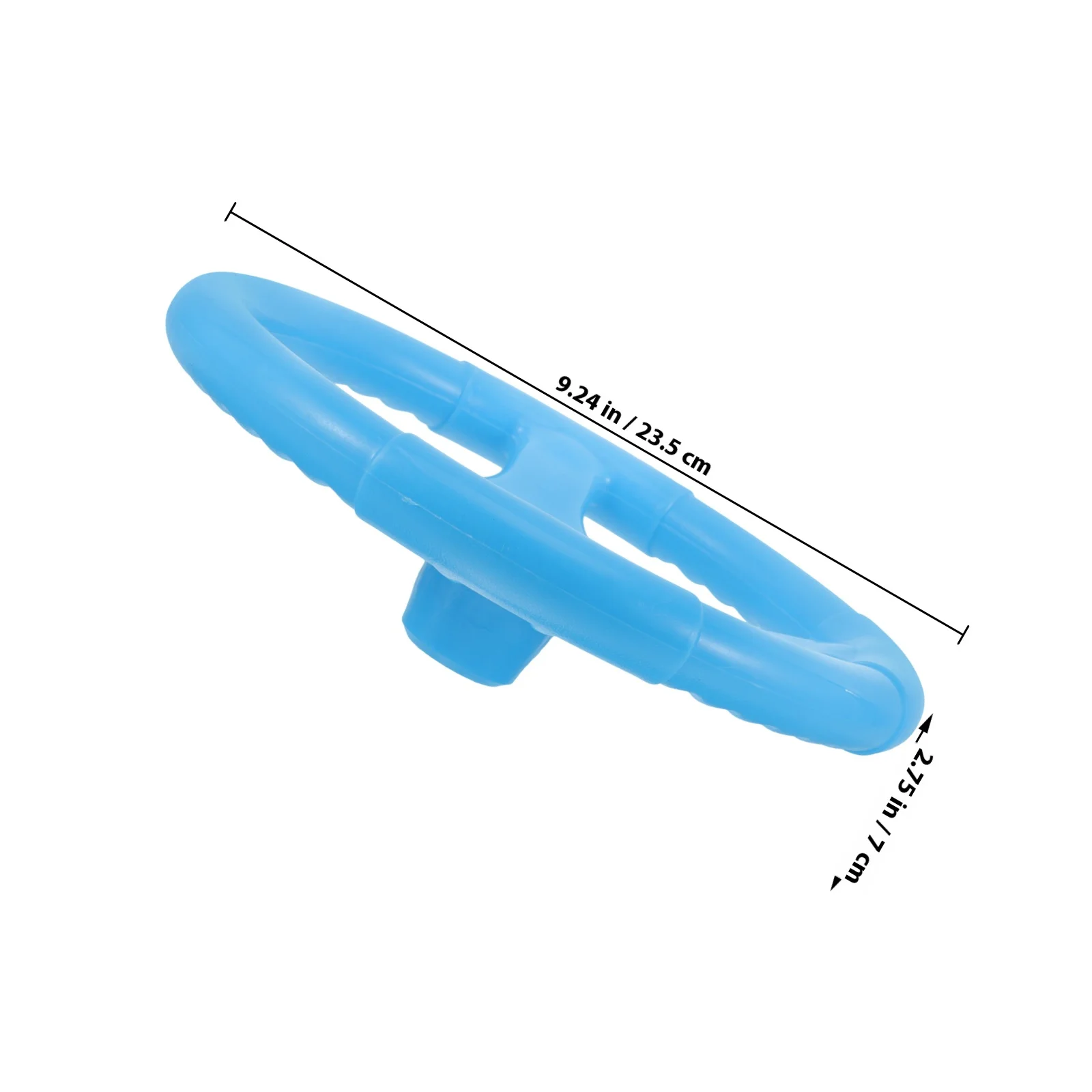 عجلة قيادة سيارة للأطفال بألوان زاهية سهلة التركيب وقبضة مريحة واستبدال سيارة هزاز مناسبة لمتعة القيادة للأطفال #6