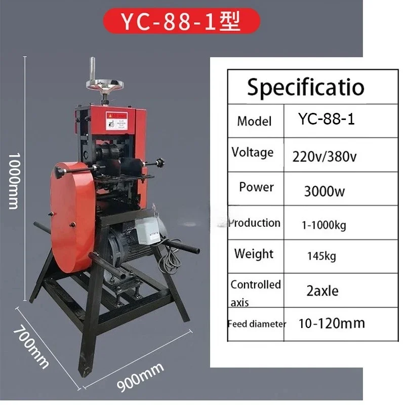 

high quality Copper Wire Peeler/ Electric Wire Stripping Machine/ Cable Cutting Stripper Recycling Machine