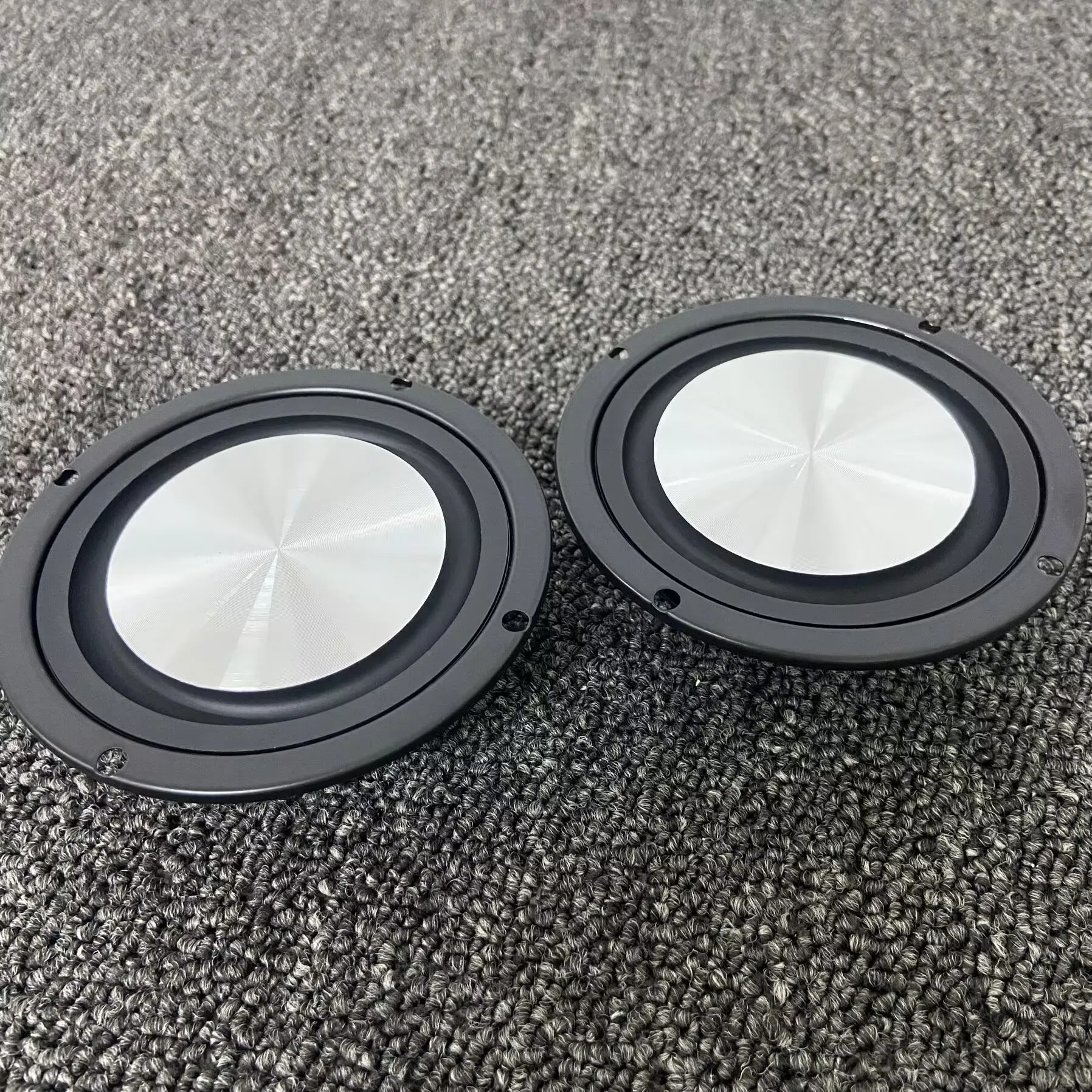 2PCS GHXAMP 3 inch 89mm CD Metal Pattern Bass Radiator Passive Diaphragm Plate (Not a speaker) - Image 3