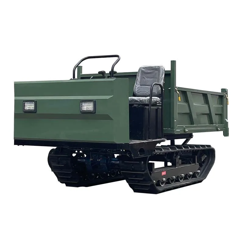 Crawler truck, feeder, field mud road handling truck