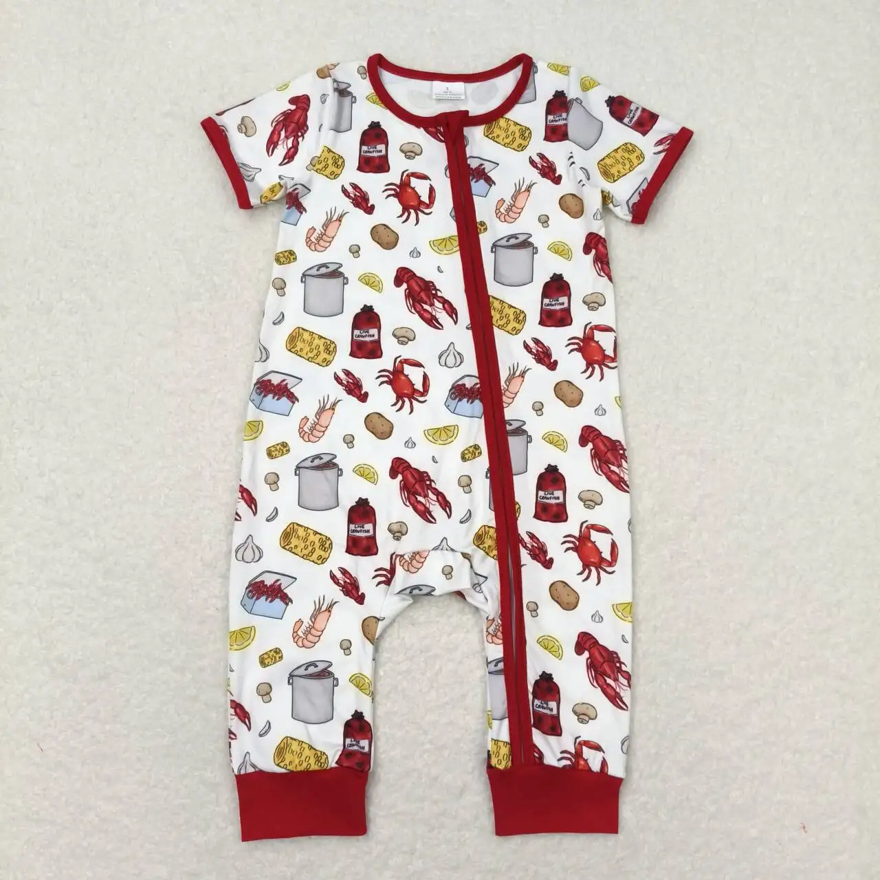 子供用半袖ジッパーロンパース,男の子用ボディスーツ,子供用ジャンプスーツ,新生児用カバーオール,パジャマ,紫,マルディグラ,卸売