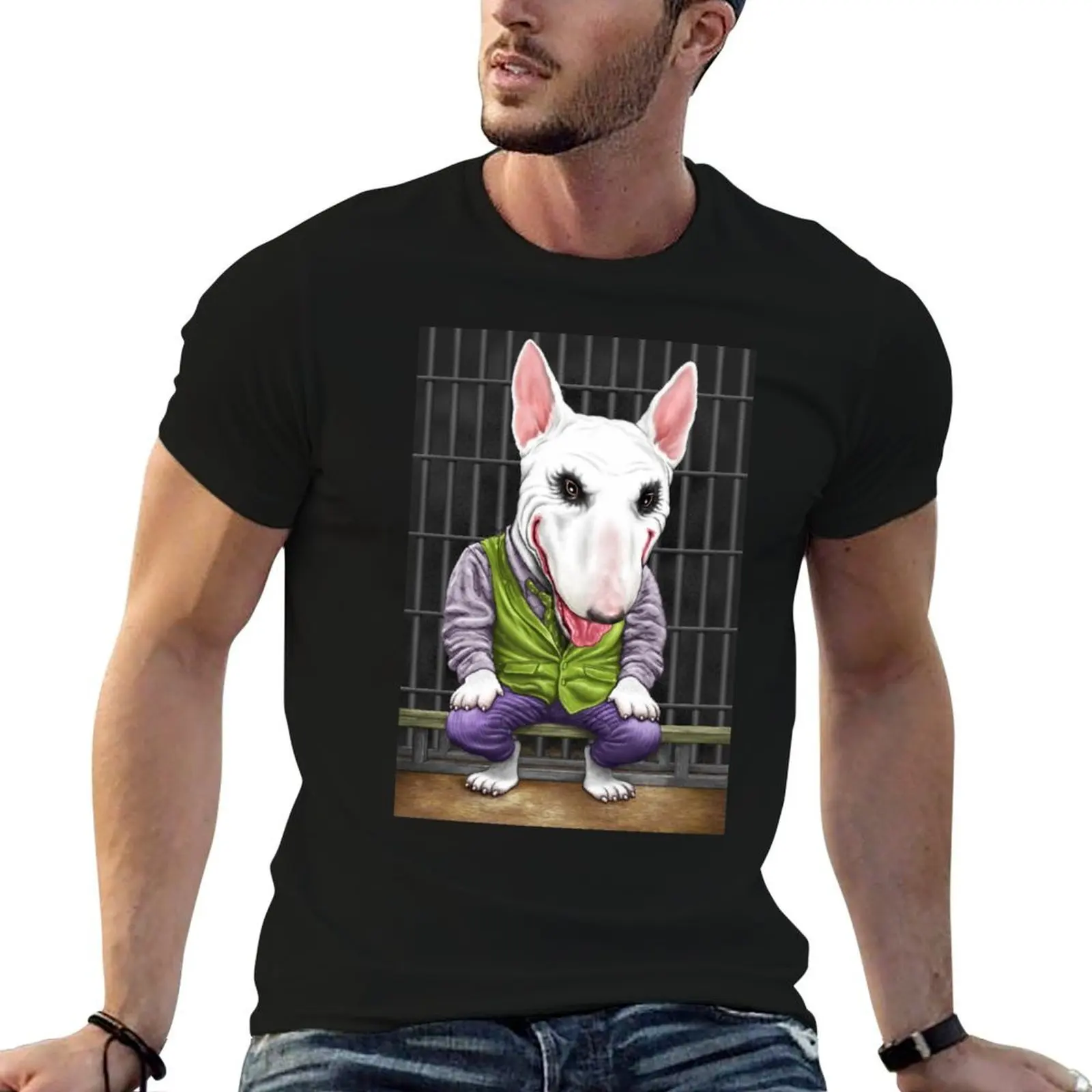 

shirts man cotton t cotton t quality high shirt t pack for graphic Bull man Terrier T-Shirt shirts Maniac