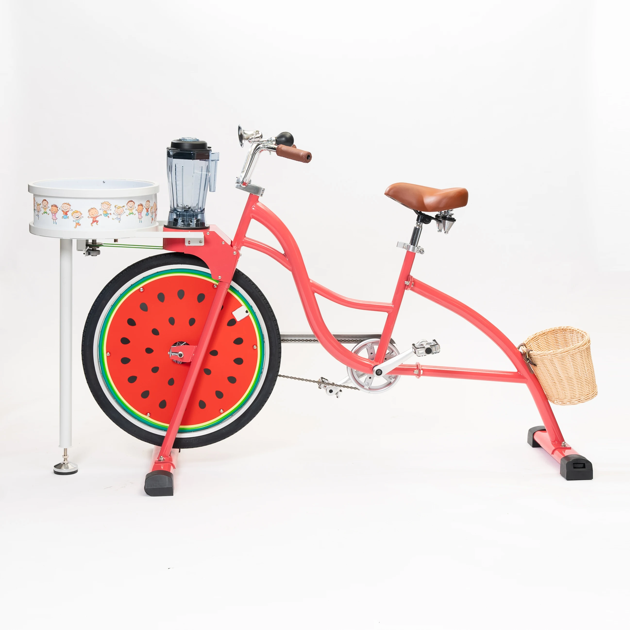 

ATV&UTVEXI Eco-Friendly Stationary Bike Blender for Events, Parties and School Activities No Electricity Required Spin Art Juice