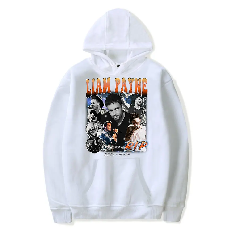 Liam Payne RIP 1993-2024 Vintage 90s Hoodie Men and Women Harajuku Style Hip-hop Sweatshirt Spring and Autumn