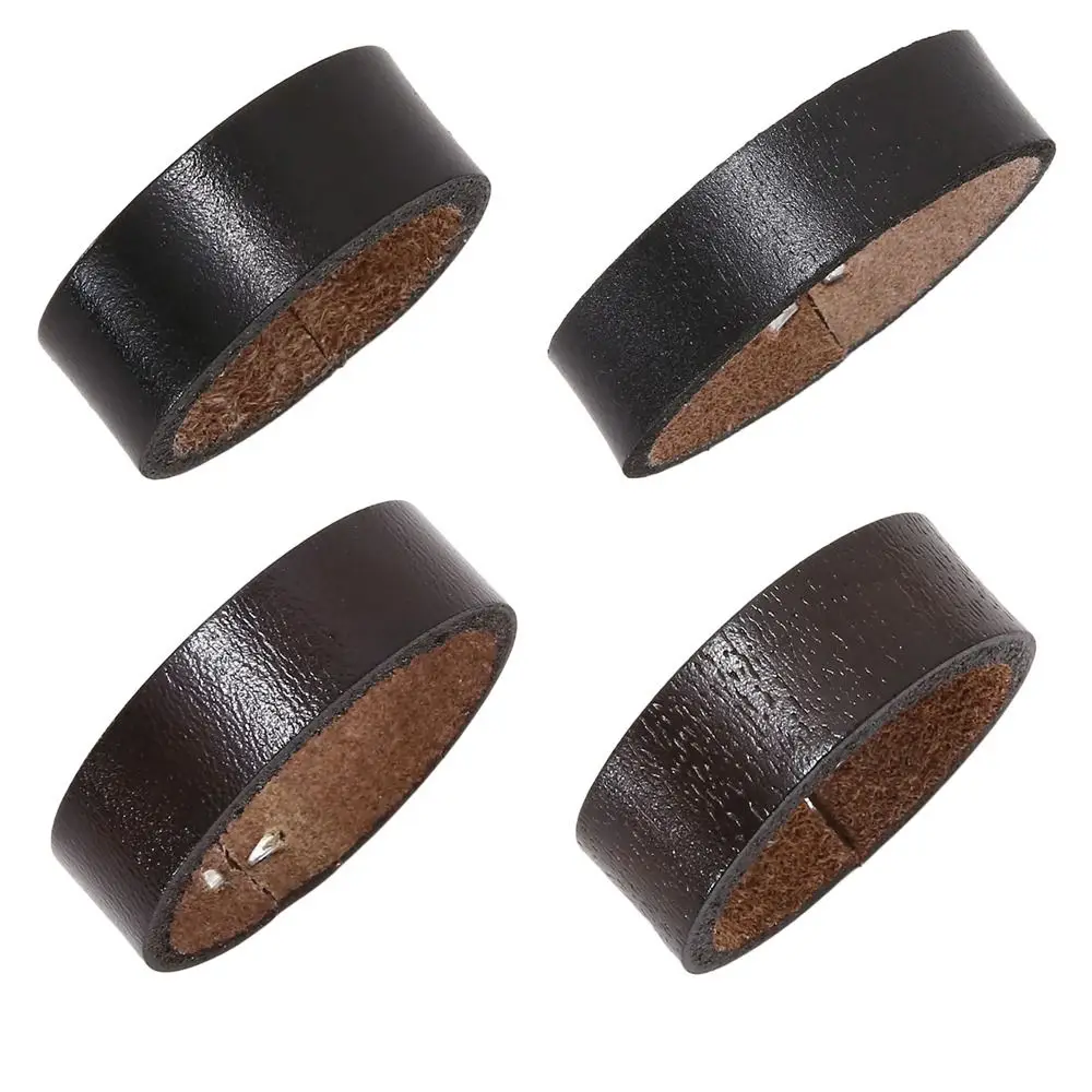Waist Belt DIY Components Universal Waist Belt Loop Genuine Leather DIY Waist Belt Link Loop Buckle Retainer Keeper Teenager