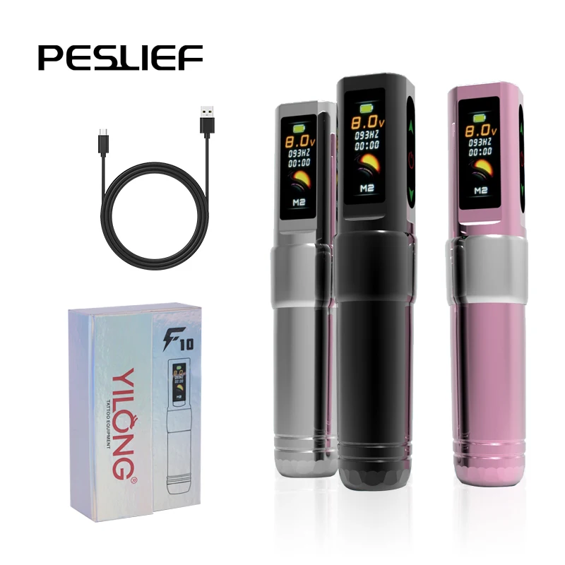 New Rechargeable Wireless PMU Machine High Capacity Battery Wireless Tattoo Machine Pen